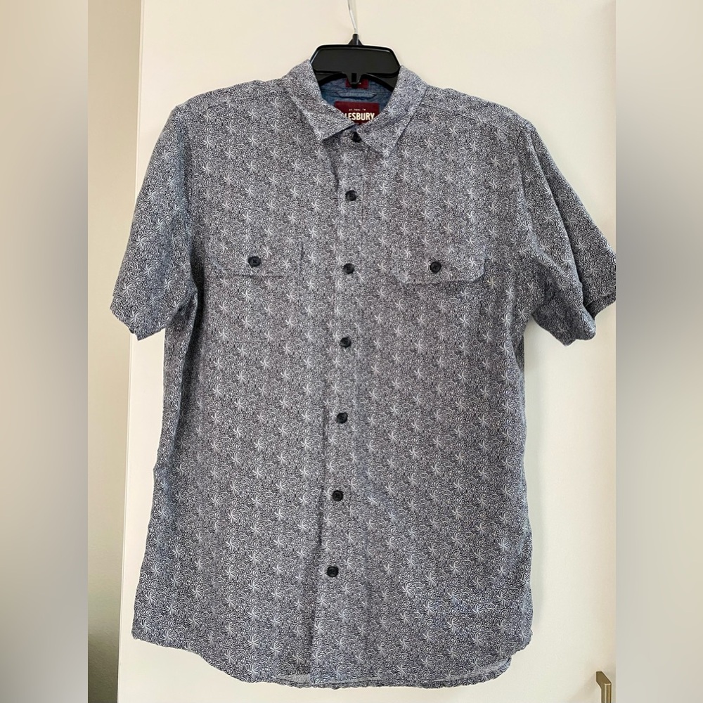 Alesbury Men's Linen Blend Workshirt size M